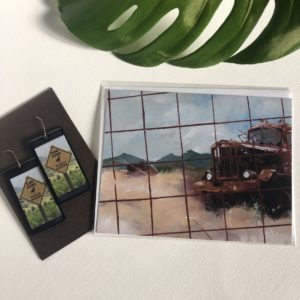 Kauai Earring and Notecard set