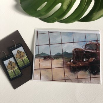 Kauai Earring and Notecard set