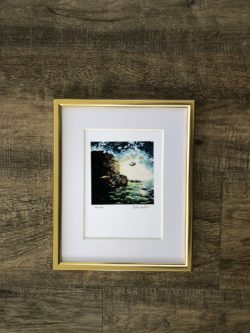 Waimea in gold frame