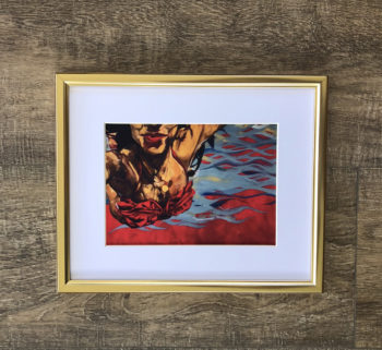 Kelsey in Gold Frame