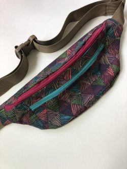 Weavers Delight Fannypack in Jewel Box