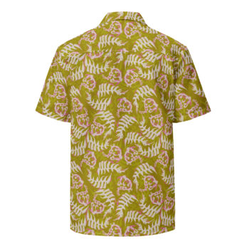 Ama'u Aloha Shirt in Lime/Pink - Image 2