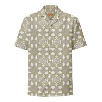 Grandpa Anthurium Aloha Shirt Light