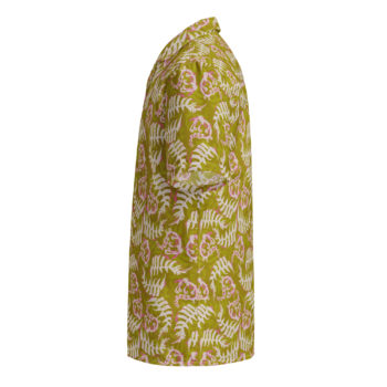 Ama'u Aloha Shirt in Lime/Pink - Image 4