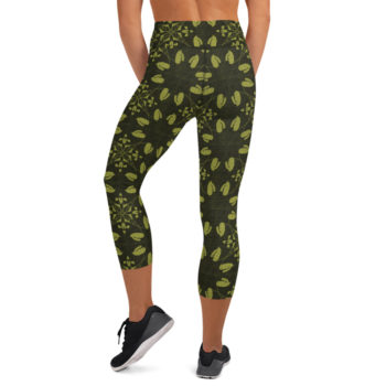 Cropped Anthurium Kuiki Leggings - Image 3