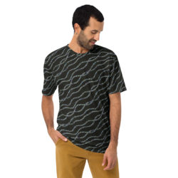 Tahitian Strands T-shirt in Black