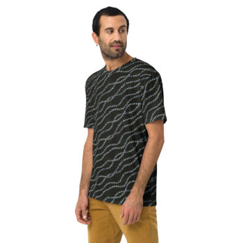 Tahitian Strands T-shirt in Black - Image 3