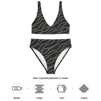 Tahitian Strands Bikini in Black - Image 3