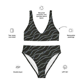 Tahitian Strands Bikini in Black