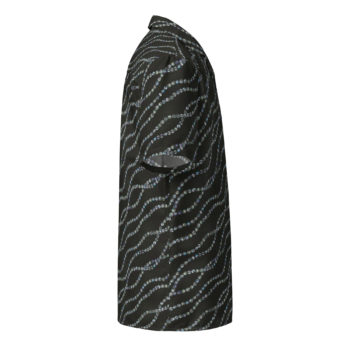 Tahitian Strands Aloha Shirt in Black - Image 3