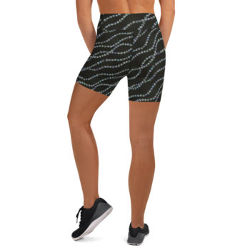 Tahitian Strands Active Shorts in Black - Image 3