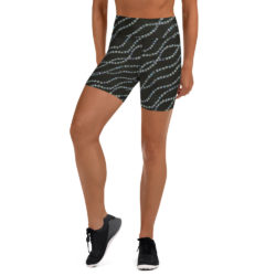 Tahitian Strands Active Shorts in Black