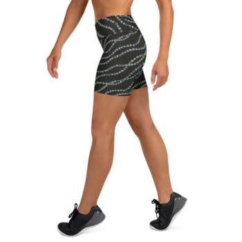 Tahitian Strands Active Shorts in Black - Image 2