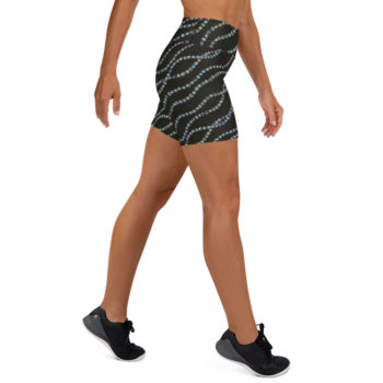 Tahitian Strands Active Shorts in Black - Image 4