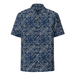 Cowboy Scroll Aloha Shirt