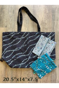 Black Pearl Canvas Tutu Carry-all