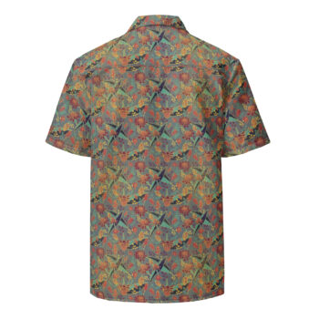 Vintage Torch Aloha Shirt in Cloud Blue - Image 3