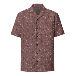 Purple Pearl Dot Aloha Shirt