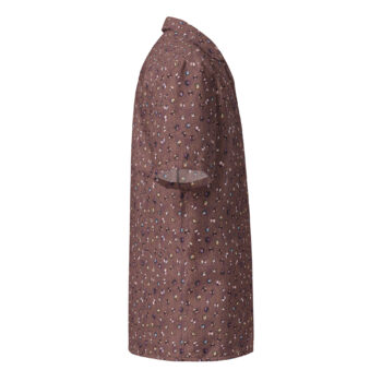 Purple Pearl Dot Aloha Shirt - Image 4