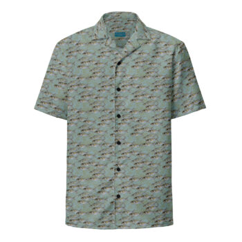 Akule Aloha Shirt in Sea Glass